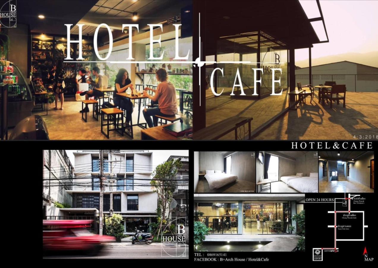 B Arch House Hotel And Cafe Ll No Parking Ll Chiang Mai Eksteriør bilde